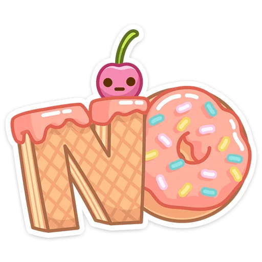 🍩 Стикер «Вкусняшки» для Telegram