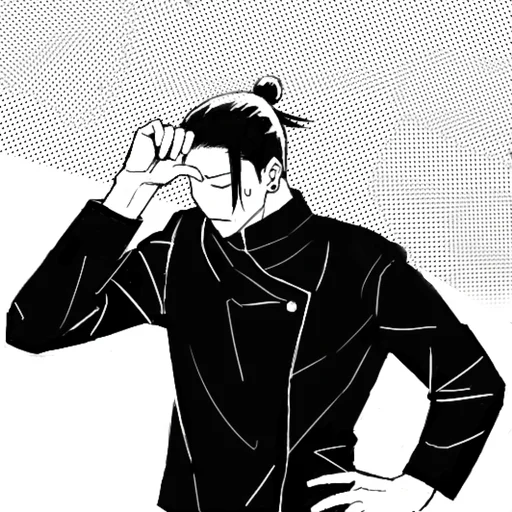 ⚫️ Стикер «Geto Suguru» для Telegram