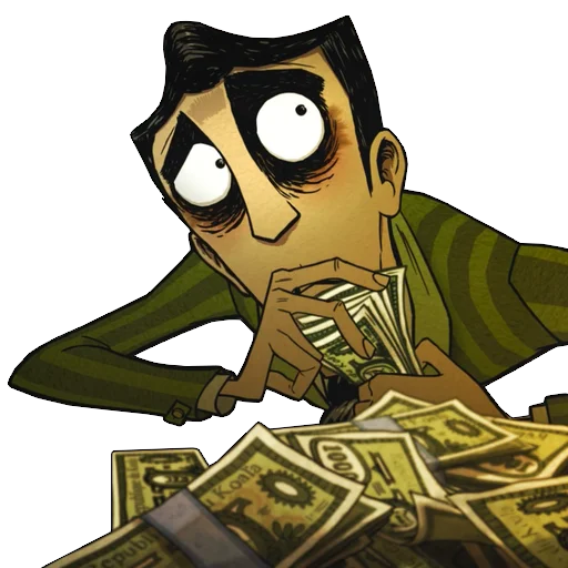 💵 Стикер «"Магазинчик самоубийств"» для Telegram