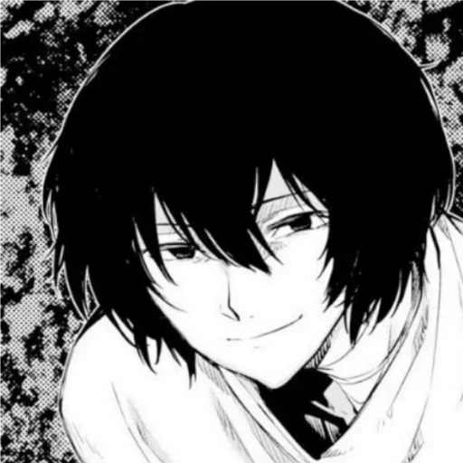 🍵 Стикер «Osamu Dazai Осаму Дадзаи» для Telegram