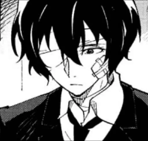 🍵 Стикер «Osamu Dazai Осаму Дадзаи» для Telegram
