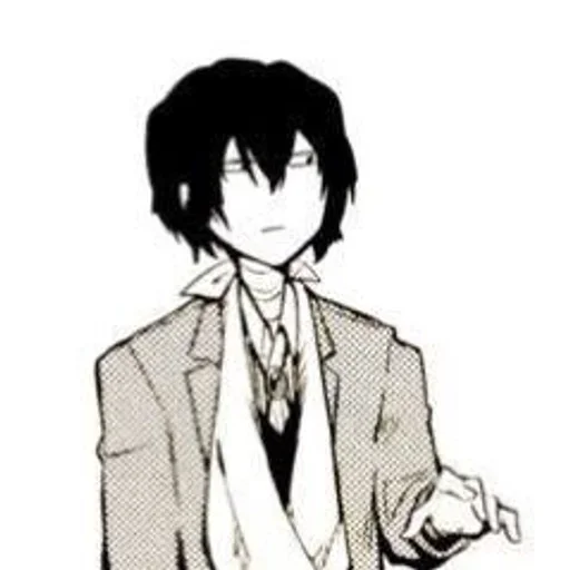 🍵 Стикер «Osamu Dazai Осаму Дадзаи» для Telegram