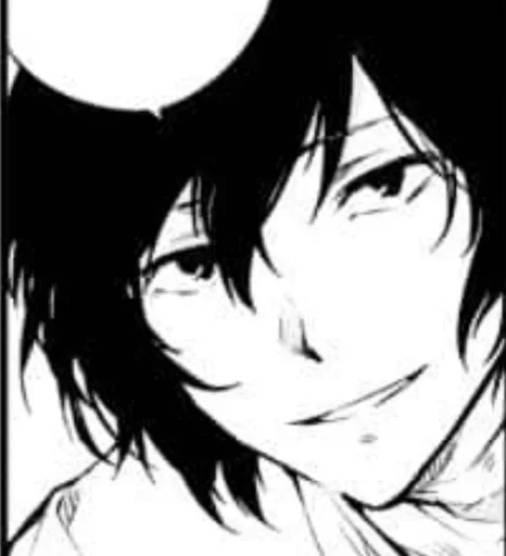 🍵 Стикер «Osamu Dazai Осаму Дадзаи» для Telegram