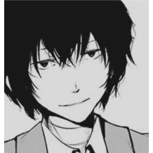 🍵 Стикер «Osamu Dazai Осаму Дадзаи» для Telegram