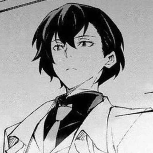🍵 Стикер «Osamu Dazai Осаму Дадзаи» для Telegram