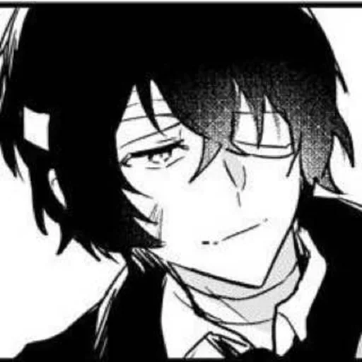 🍵 Стикер «Osamu Dazai Осаму Дадзаи» для Telegram