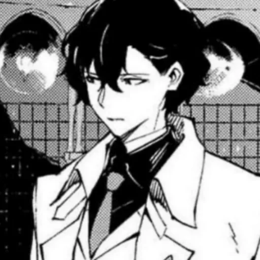 🍵 Стикер «Osamu Dazai Осаму Дадзаи» для Telegram