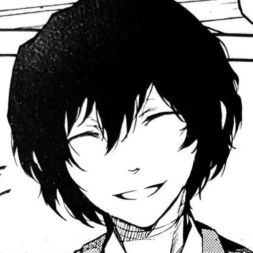 🍵 Стикер «Osamu Dazai Осаму Дадзаи» для Telegram