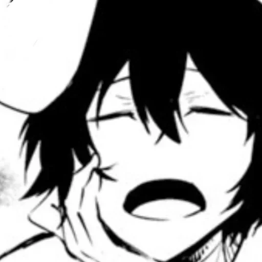 🍵 Стикер «Osamu Dazai Осаму Дадзаи» для Telegram