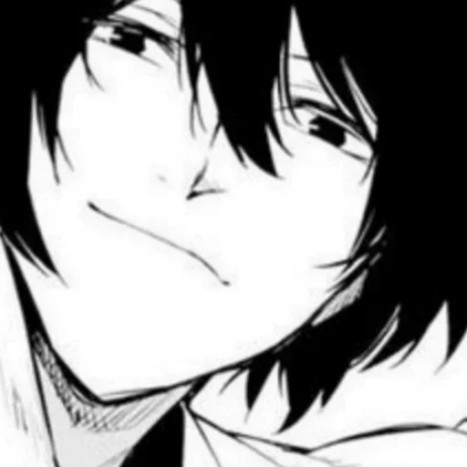 🍵 Стикер «Osamu Dazai Осаму Дадзаи» для Telegram