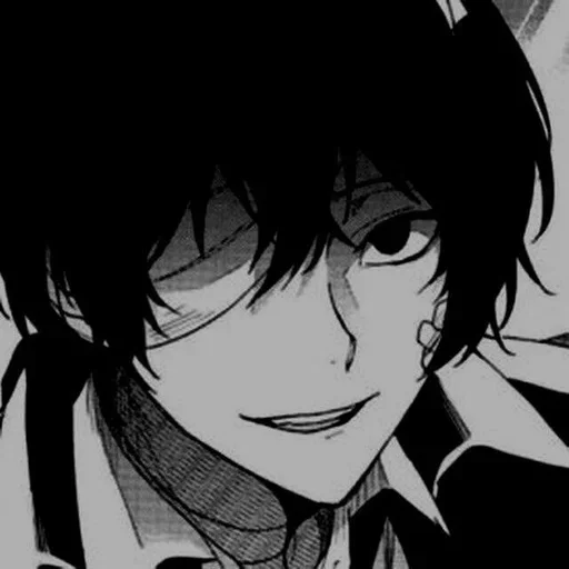 🍵 Стикер «Osamu Dazai Осаму Дадзаи» для Telegram