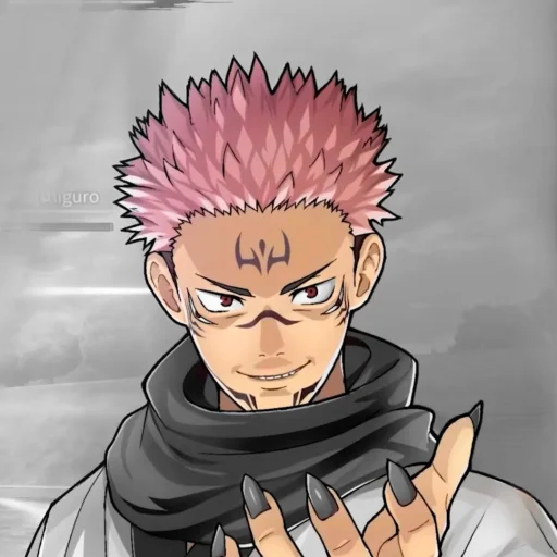 ⛩️ Стикер «Sukuna cursed clash» для Telegram