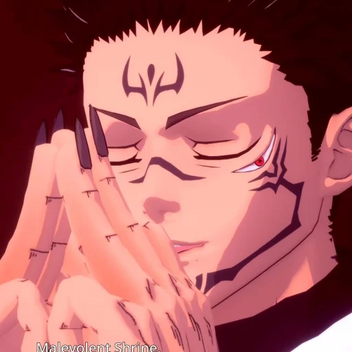 ⛩️ Стикер «Sukuna cursed clash» для Telegram
