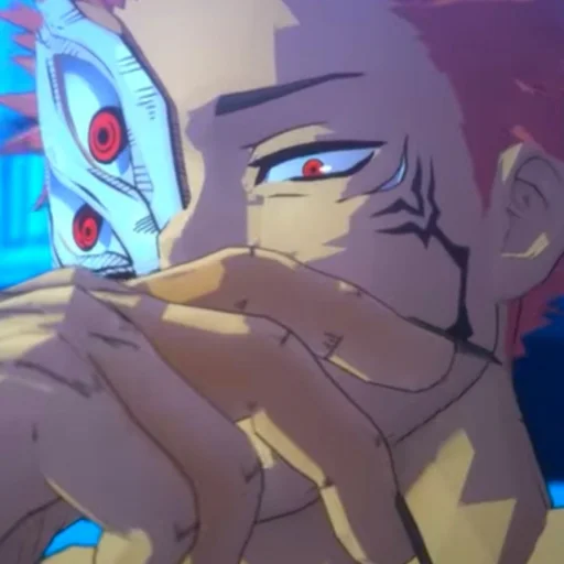 ⛩️ Стикер «Sukuna cursed clash» для Telegram
