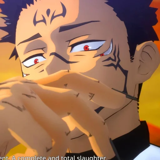 ⛩️ Стикер «Sukuna cursed clash» для Telegram