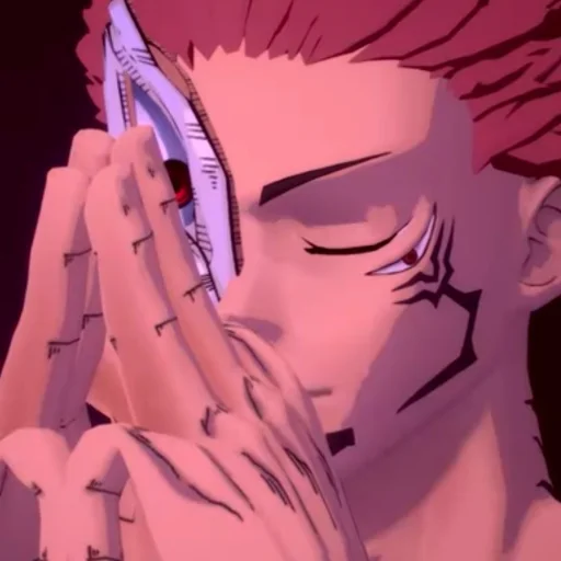 ⛩️ Стикер «Sukuna cursed clash» для Telegram