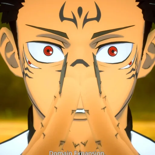 ⛩️ Стикер «Sukuna cursed clash» для Telegram