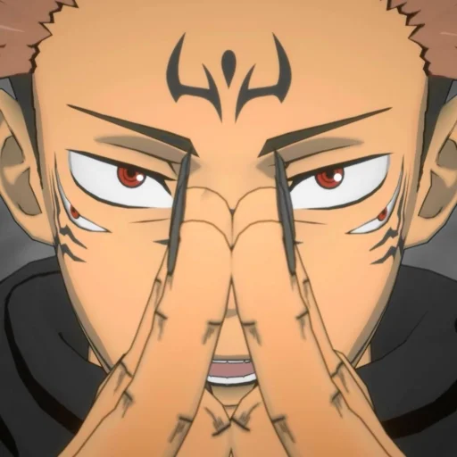 ⛩️ Стикер «Sukuna cursed clash» для Telegram
