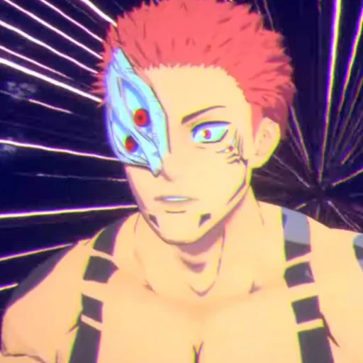 ⛩️ Стикер «Sukuna cursed clash» для Telegram