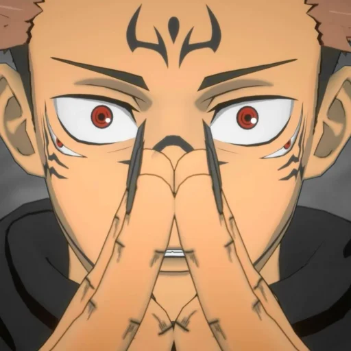 ⛩️ Стикер «Sukuna cursed clash» для Telegram