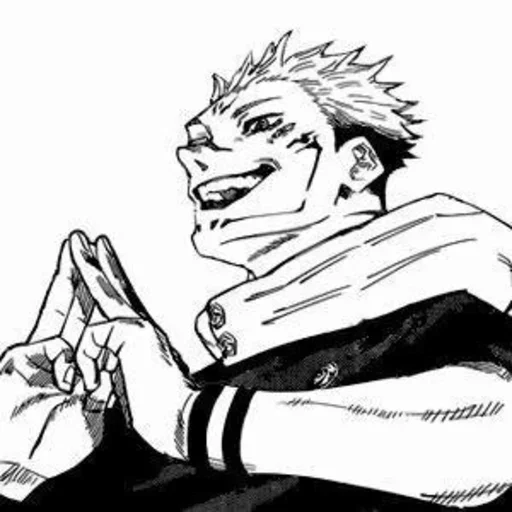 ♦️ Стикер «Sukuna in Itadori» для Telegram