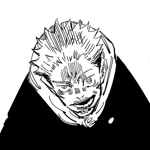 ♦️ Стикер «Sukuna in Itadori» для Telegram