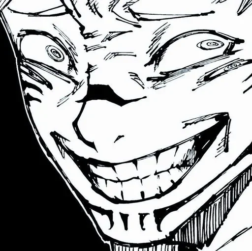 ♦️ Стикер «Sukuna in Itadori» для Telegram