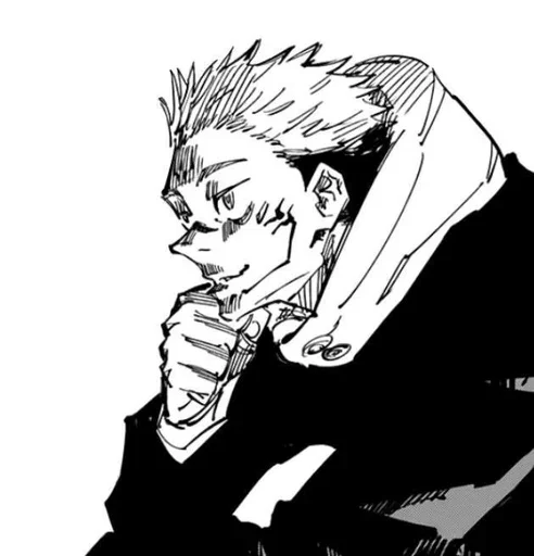 ♦️ Стикер «Sukuna in Itadori» для Telegram