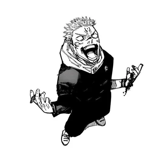 ♦️ Стикер «Sukuna in Itadori» для Telegram