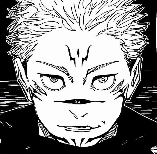 ♦️ Стикер «Sukuna in Itadori» для Telegram