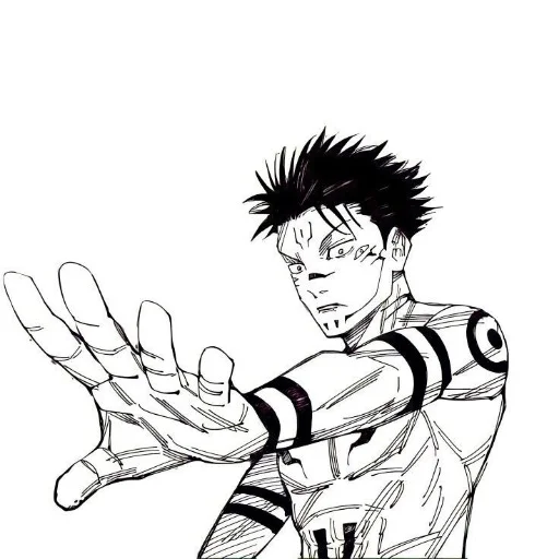 ▪️ Стикер «SUKUNA JUJUTSU KAISEN» для Telegram