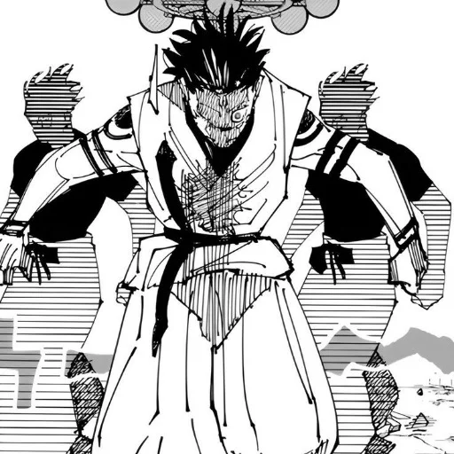 ▪️ Стикер «SUKUNA JUJUTSU KAISEN» для Telegram