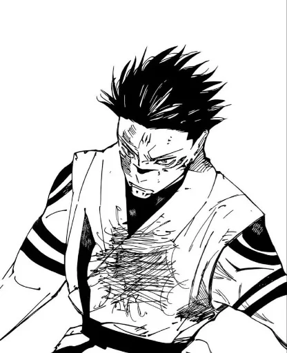▪️ Стикер «SUKUNA JUJUTSU KAISEN» для Telegram