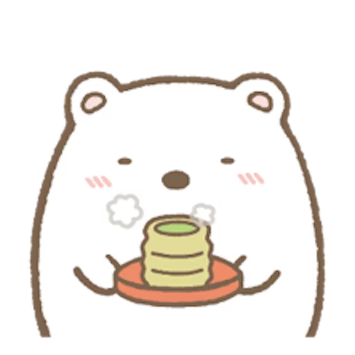 🍵 Стикер «Sumikko Gurashi» для Telegram