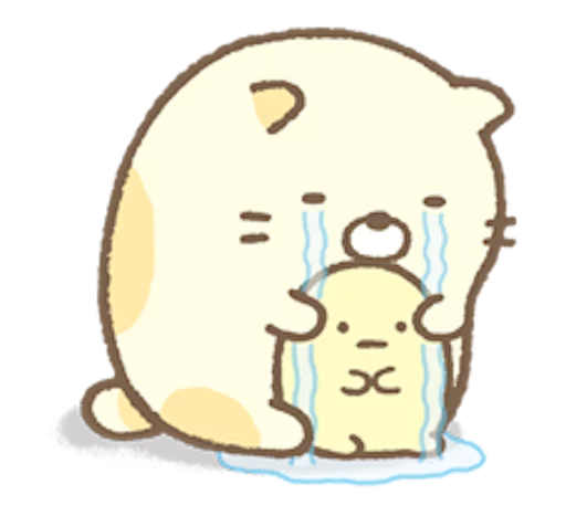 😭 Стикер «Sumikko Gurashi» для Telegram