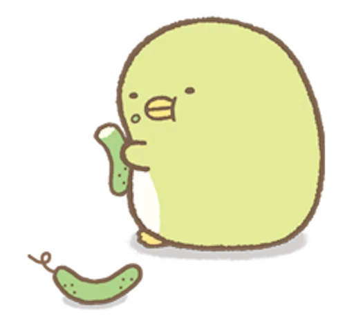 🍆 Стикер «Sumikko Gurashi» для Telegram