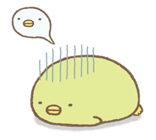 😓 Стикер «Sumikko Gurashi» для Telegram