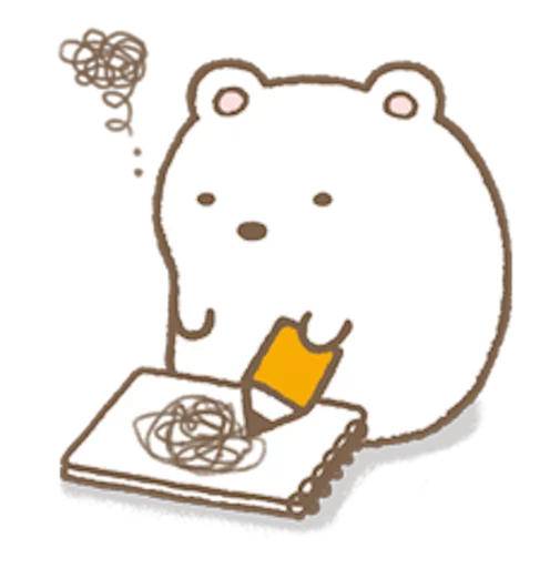 📝 Стикер «Sumikko Gurashi» для Telegram