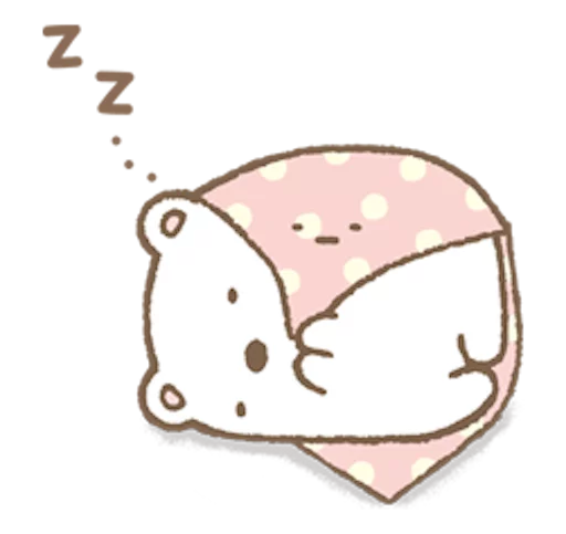 😴 Стикер «Sumikko Gurashi» для Telegram