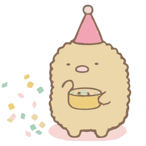 🥳 Стикер «Sumikko Gurashi» для Telegram