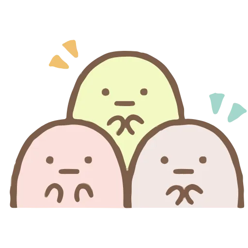 👏 Стикер «Sumikko Gurashi» для Telegram