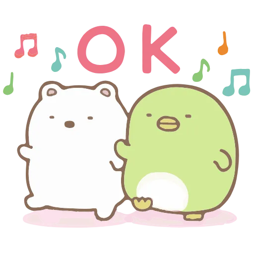 👌 Стикер «Sumikko Gurashi» для Telegram