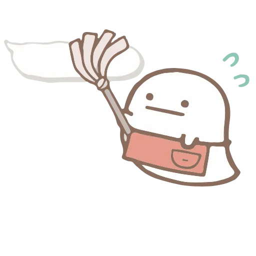🧹 Стикер «Sumikko Gurashi» для Telegram