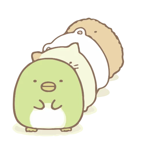 👀 Стикер «Sumikko Gurashi» для Telegram