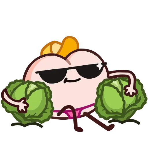 Стикер 11 🍆🍑👍☀️🏖🍉