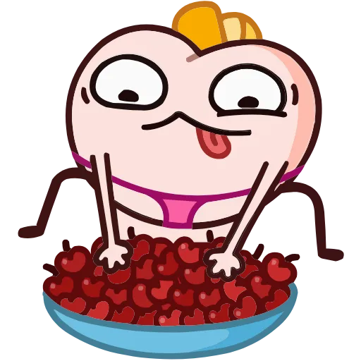 Стикер 8 🍆🍑👍☀️🏖🍉