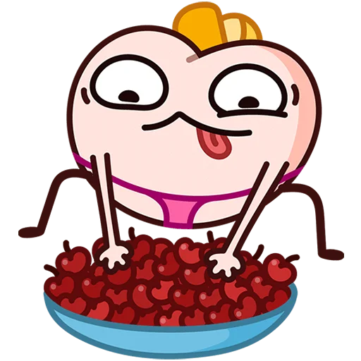 😋 Стикер «Летний Попкинс Без Текста» для Telegram