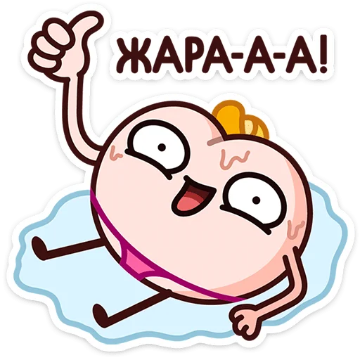 🥵 Стикер «Летний Попкинс» для Telegram