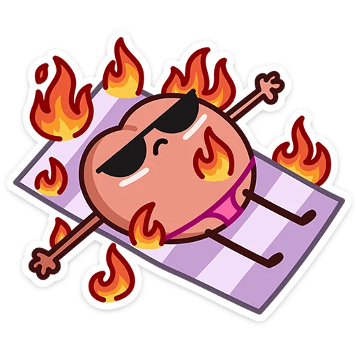 🌟 Стикер «Летний Попкинс» для Telegram