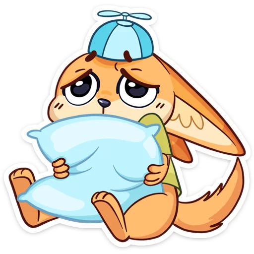 😨 Стикер «Солнечный денёк Фикс в наборе Беззаботное лето» для Telegram